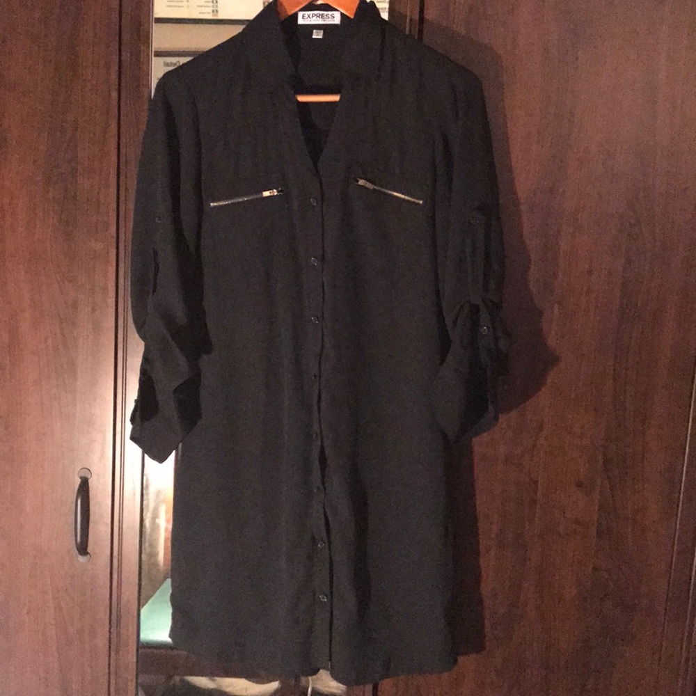 Express Portofino Shirt Dress